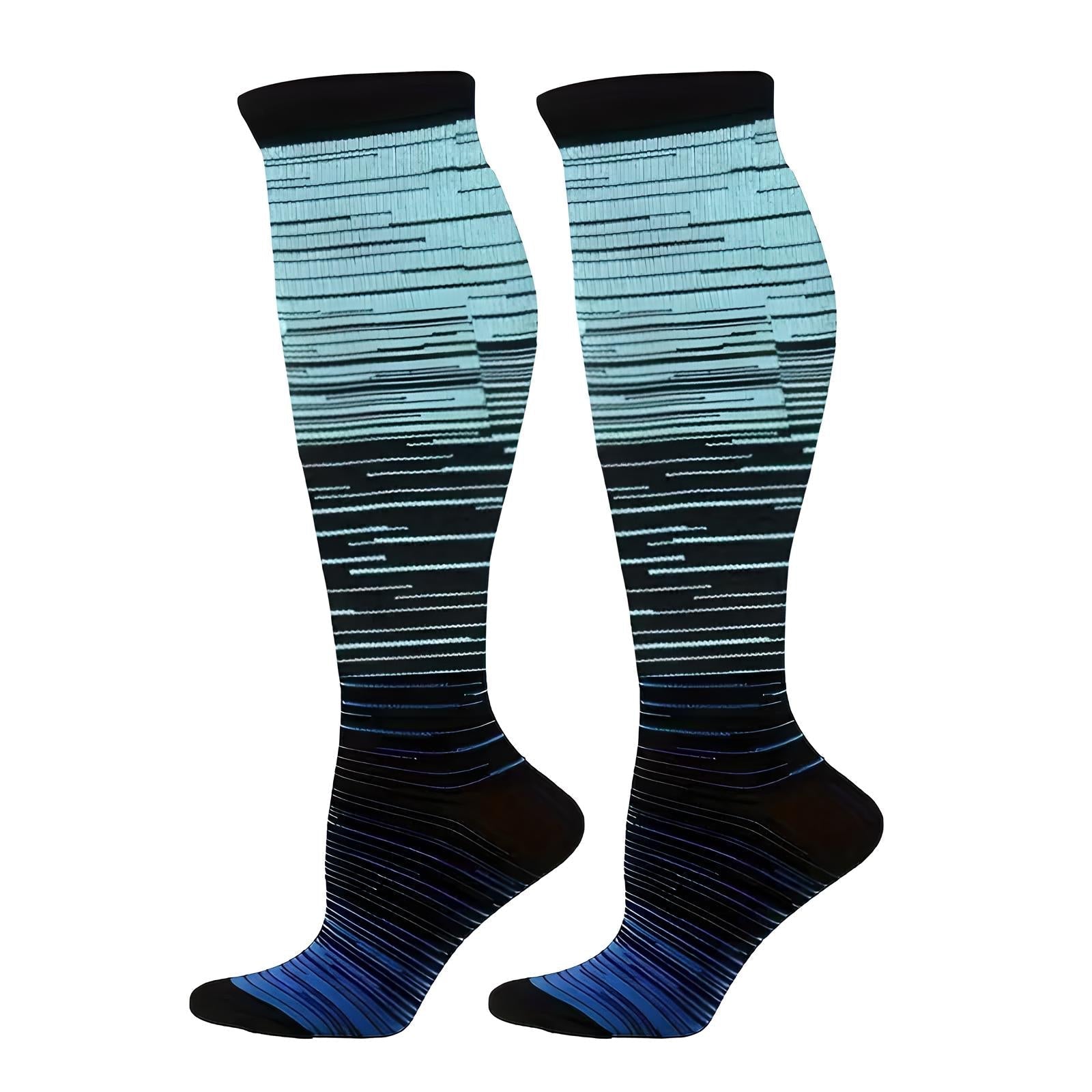 Chaussettes De Compression Unisexes De Voyage