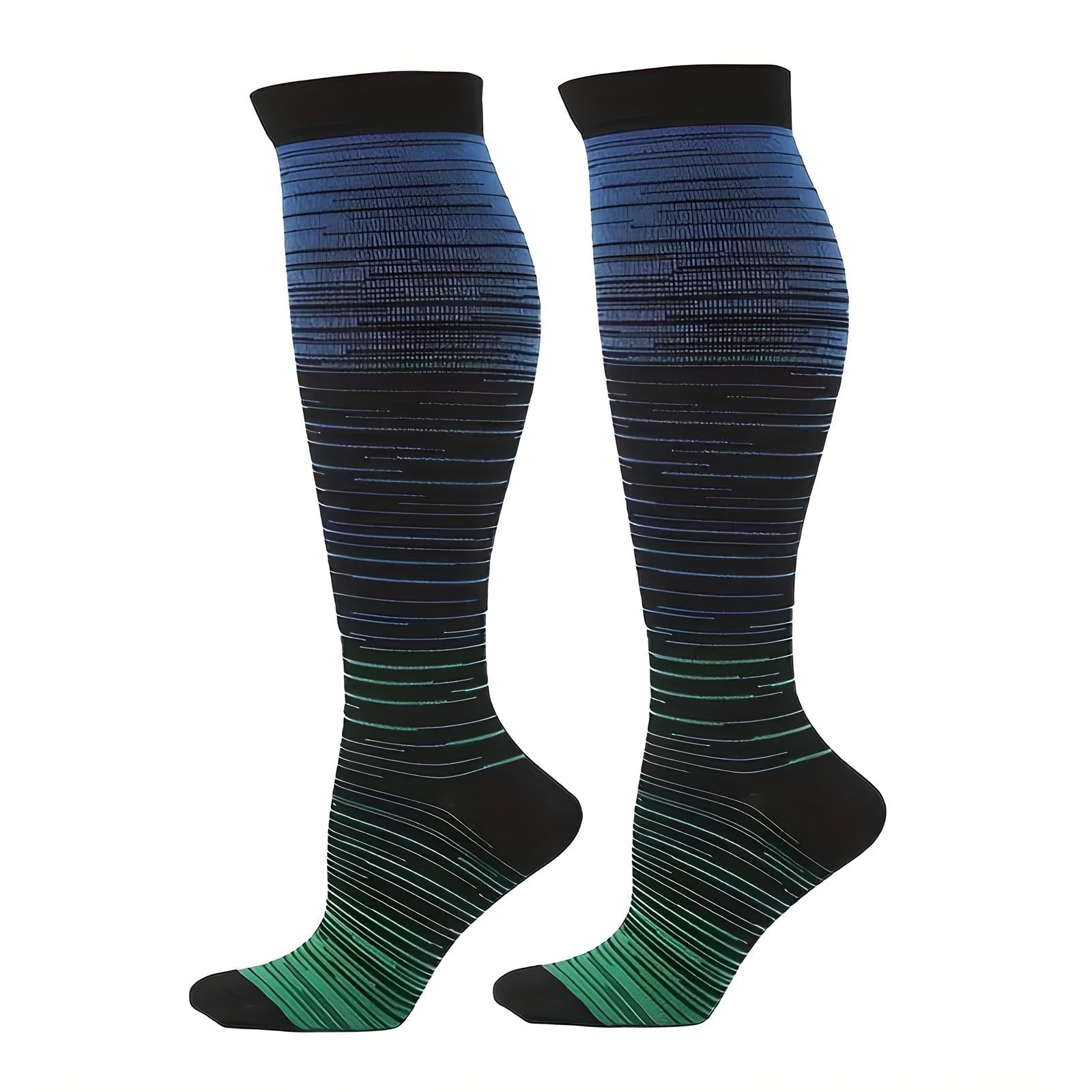 Chaussettes De Compression Unisexes De Voyage