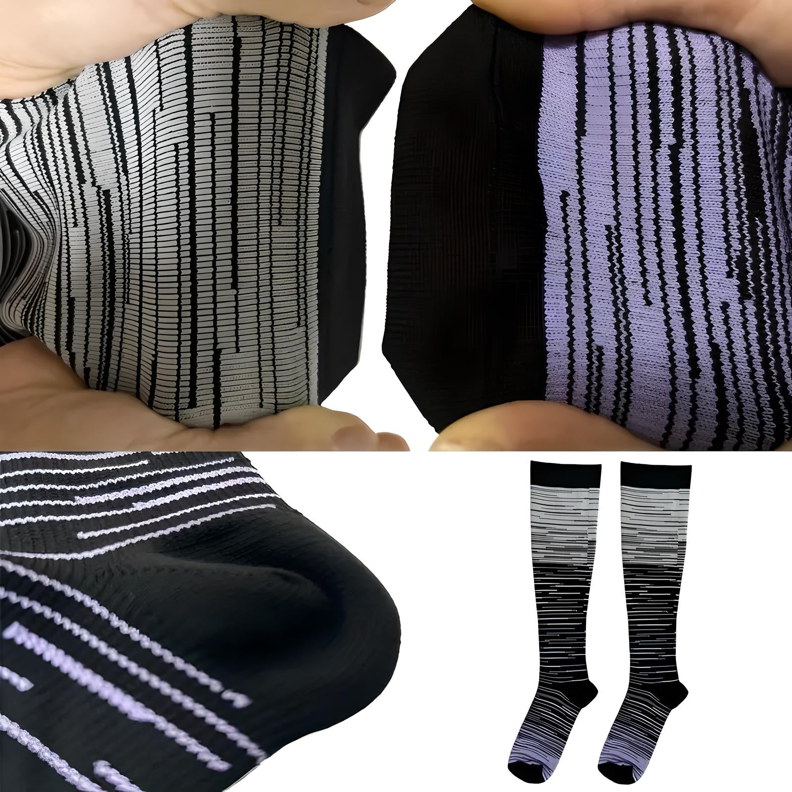 Chaussettes De Compression Unisexes De Voyage