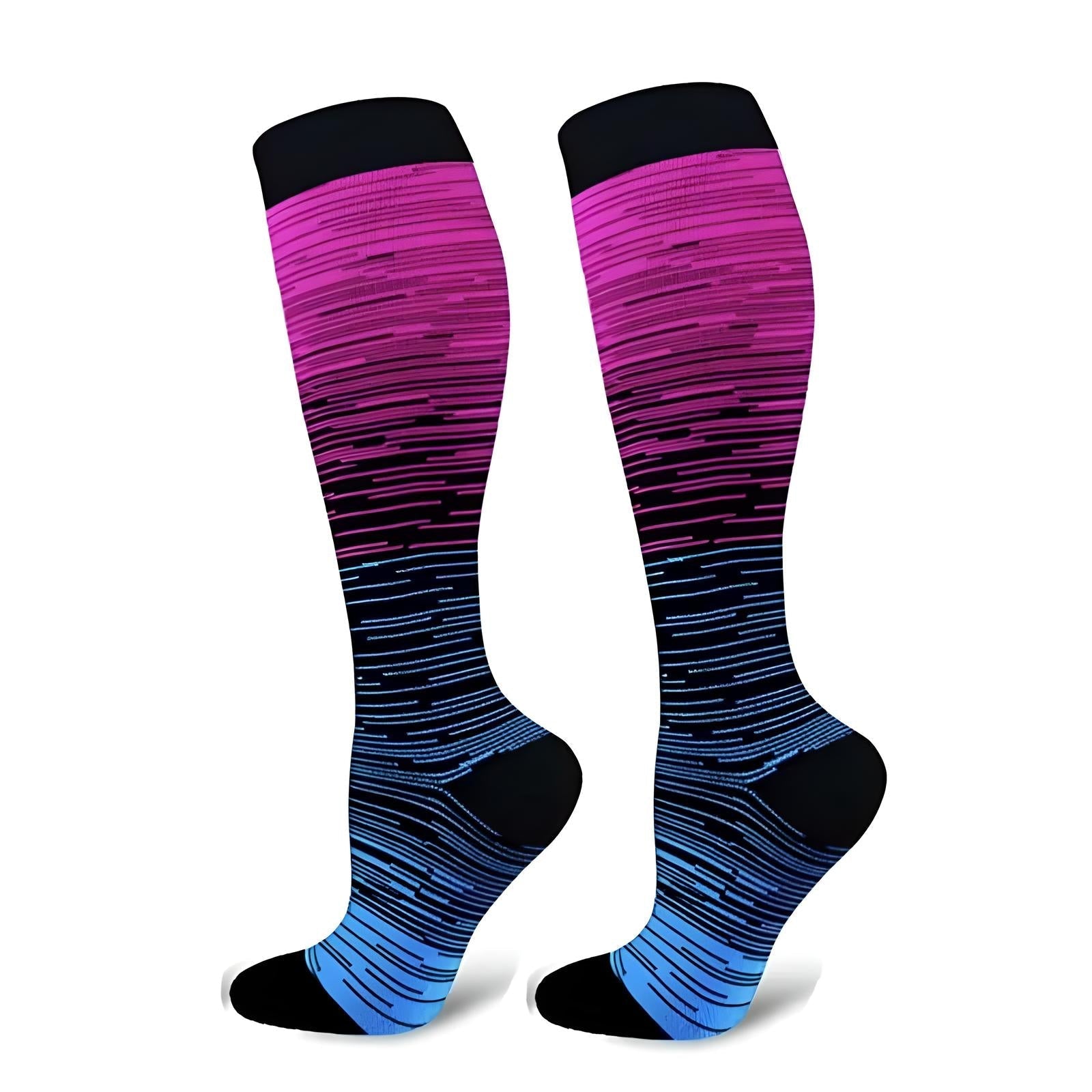 Chaussettes De Compression Unisexes De Voyage