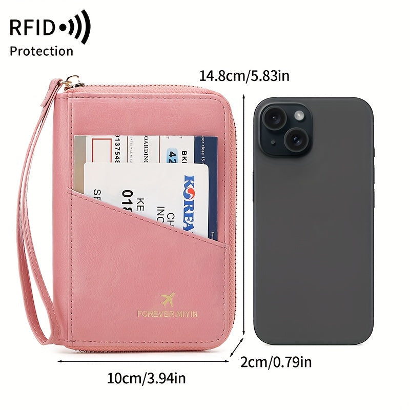 Porte-Passeport RFID Sécurisé À La Mode