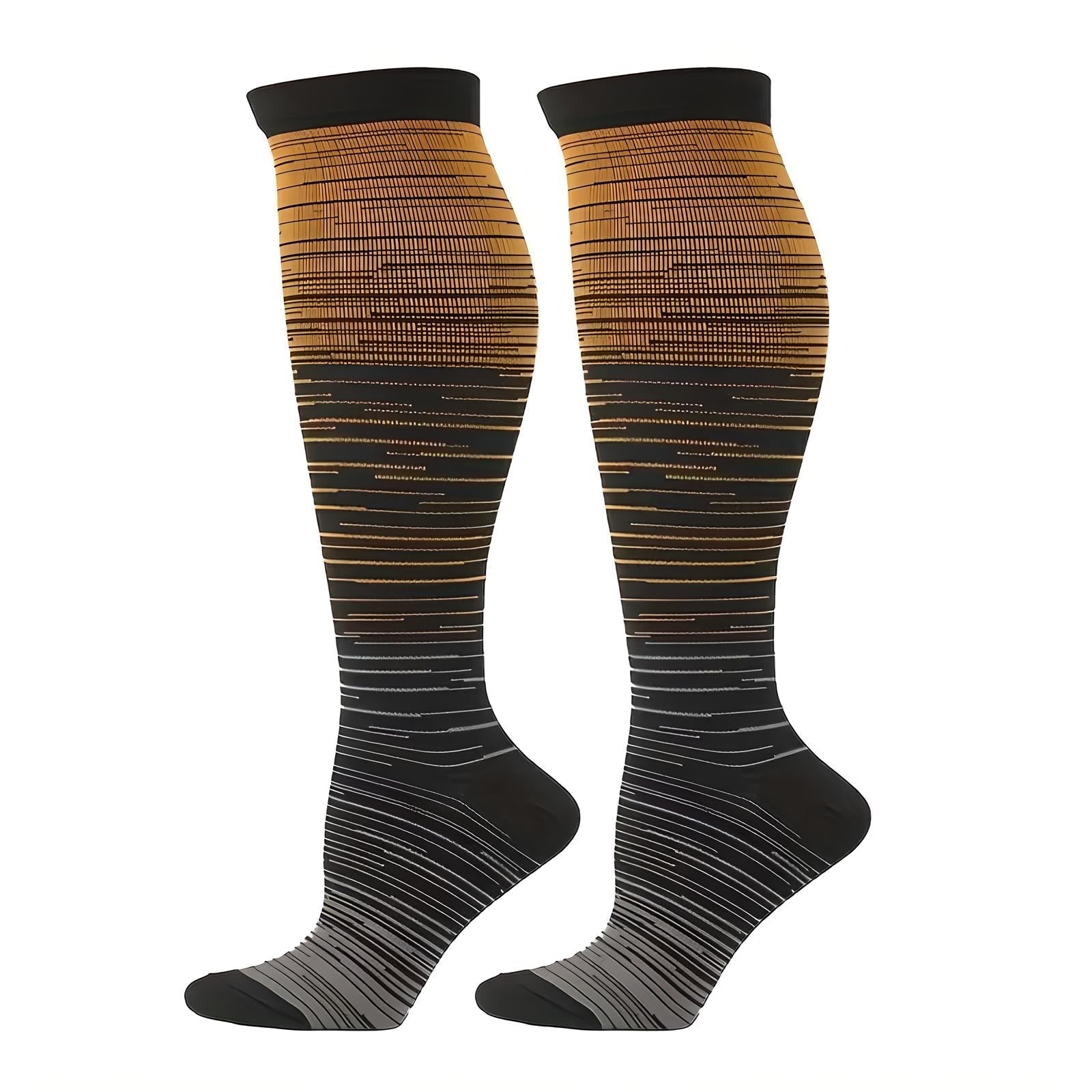 Chaussettes De Compression Unisexes De Voyage